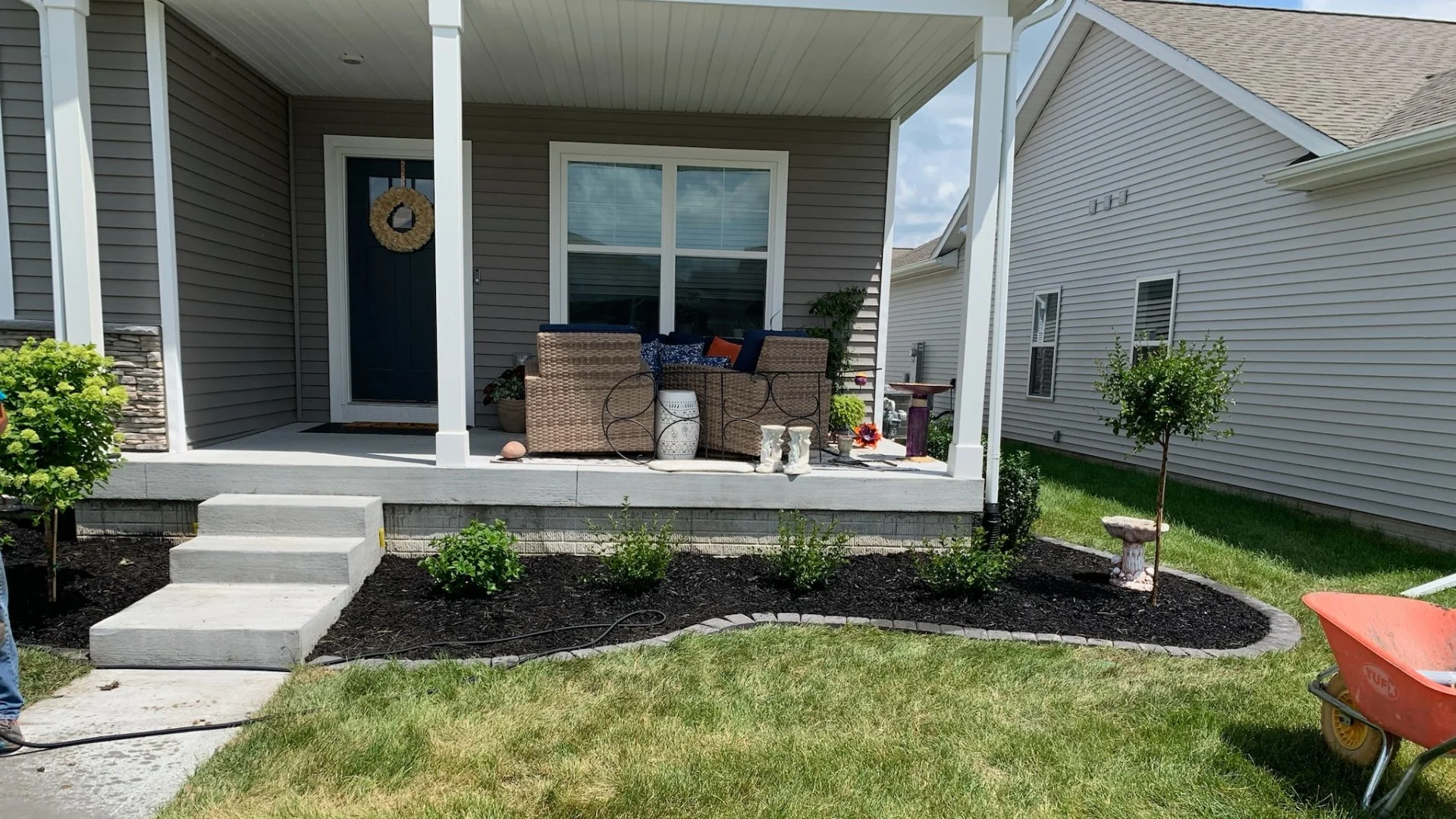 Front Yard Landscaping in Waukee, IA